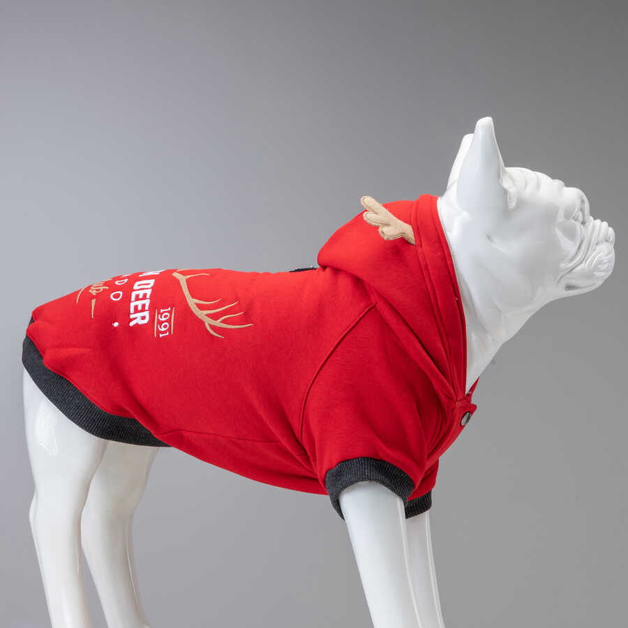 North Deer Red Unique Sweatshirt